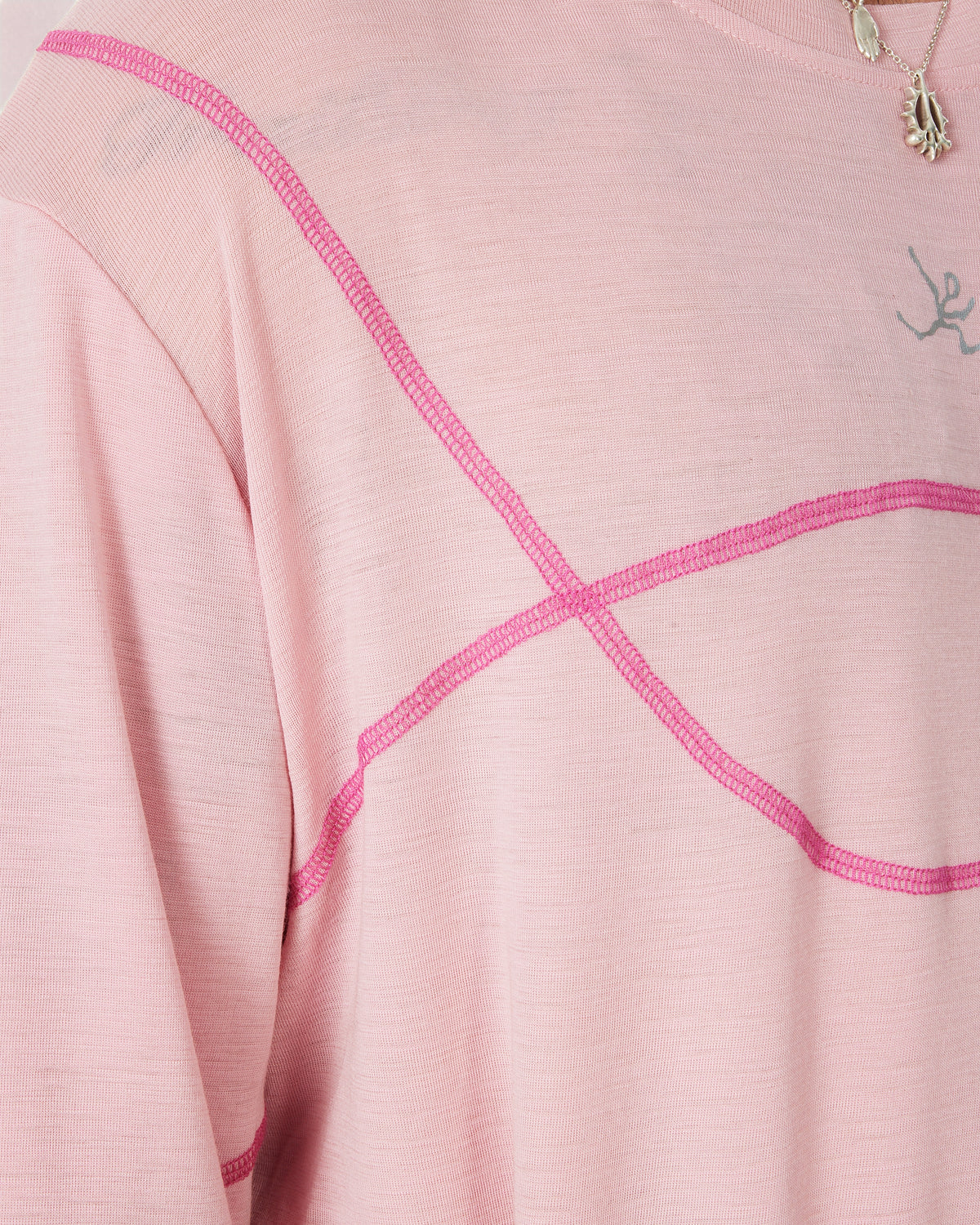 Merino Wool Spotted Long Sleeve