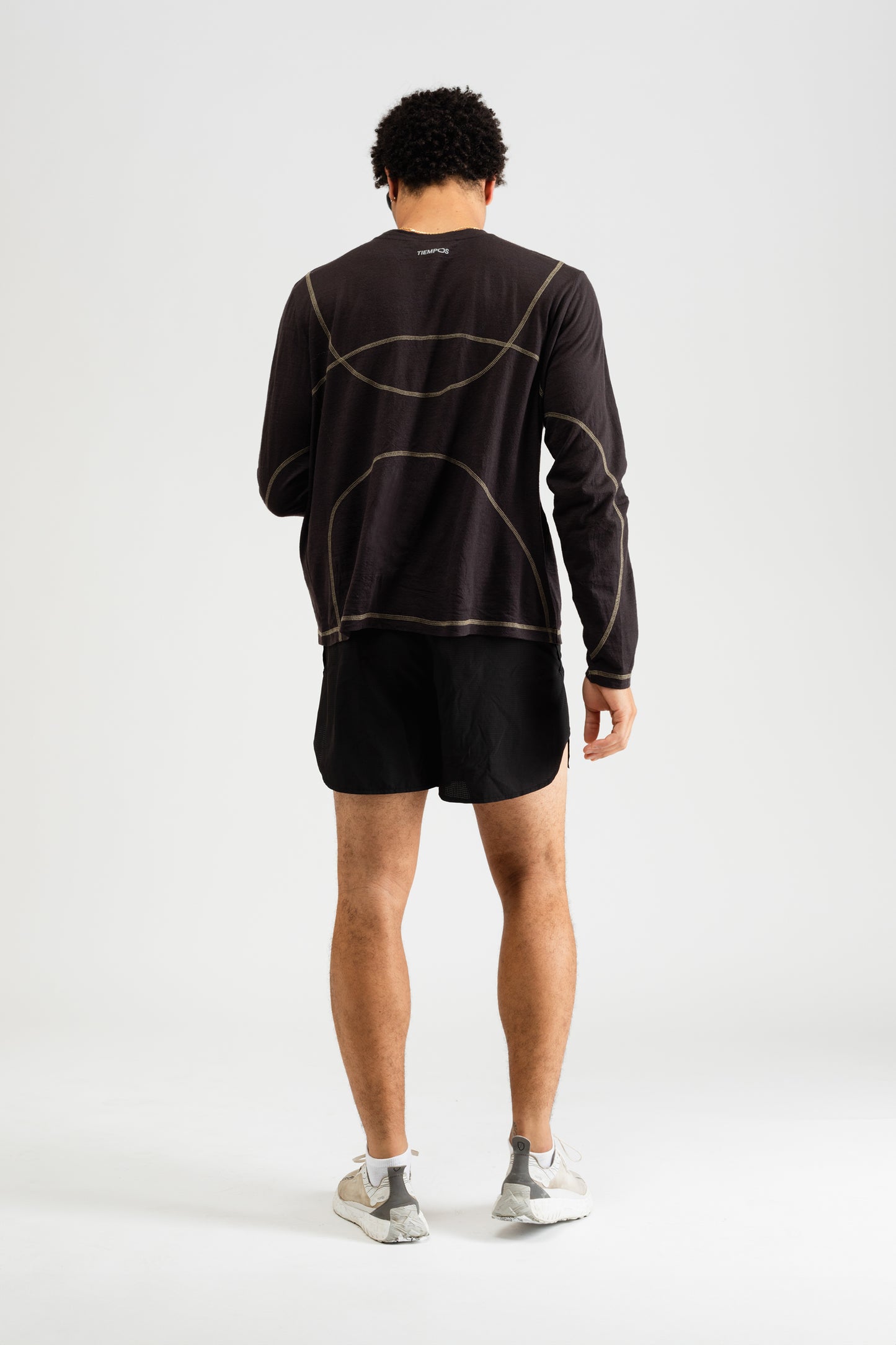 Merino Wool Spotted Long Sleeve