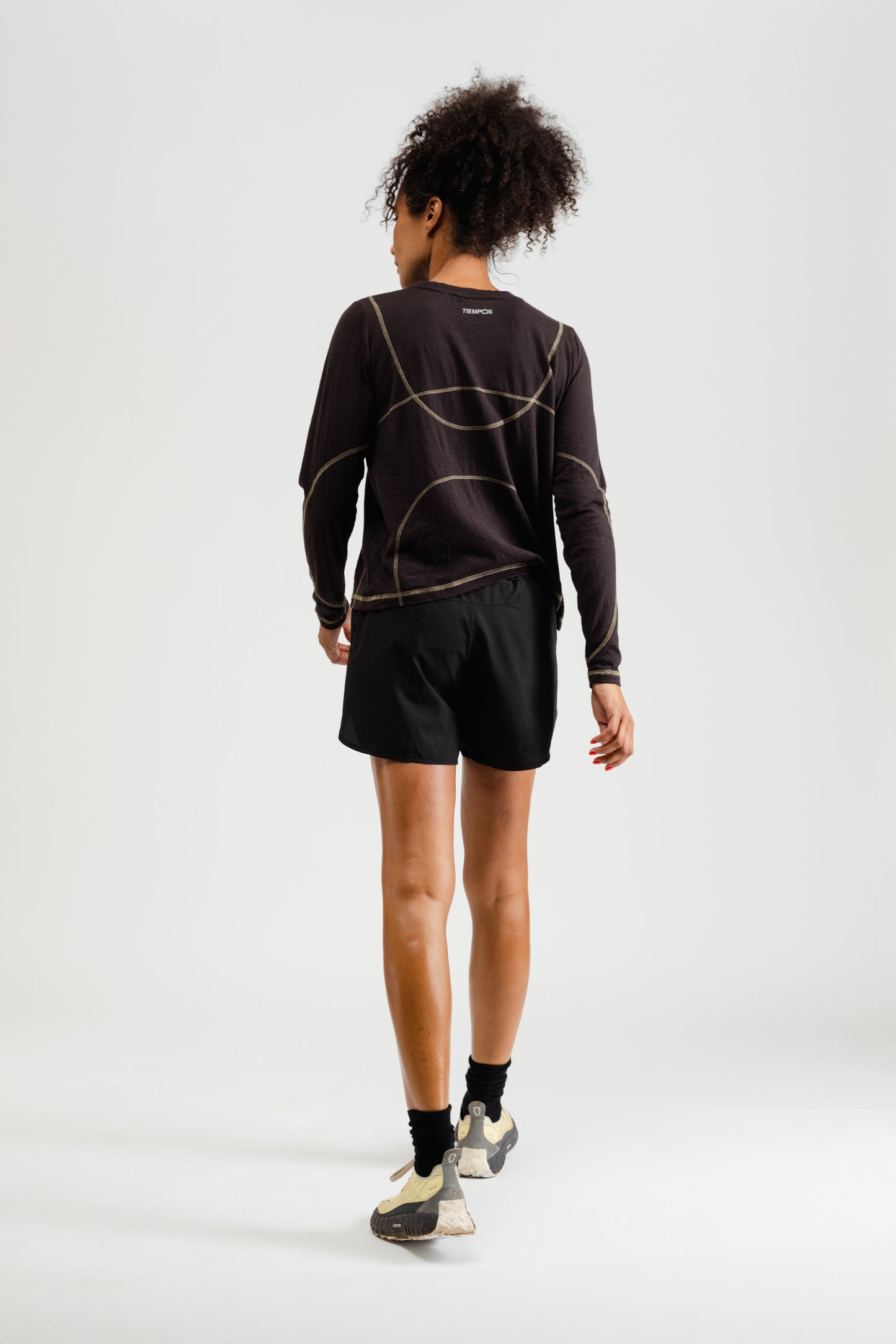 Merino Wool Spotted Long Sleeve
