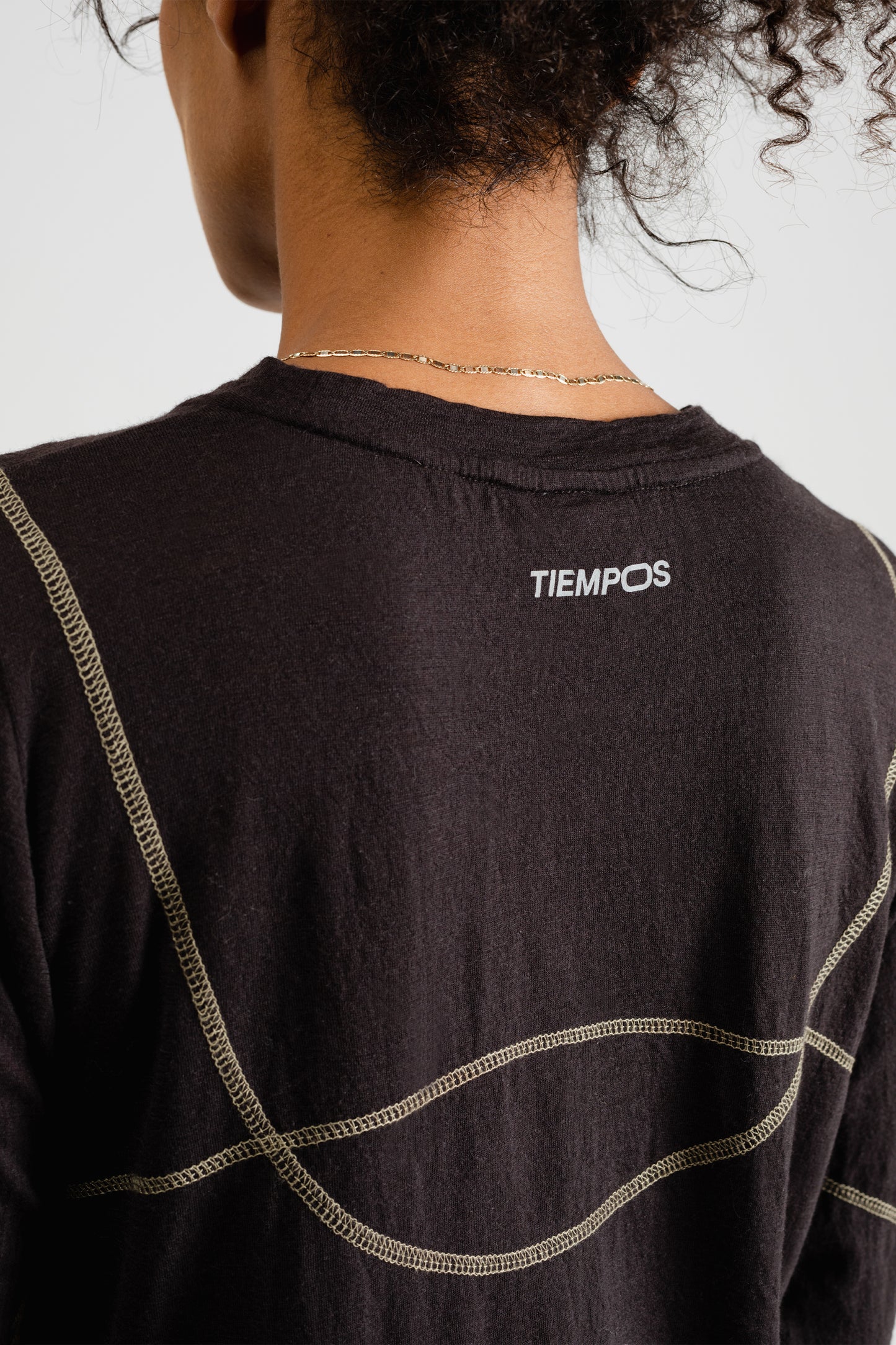Merino Wool Spotted Long Sleeve