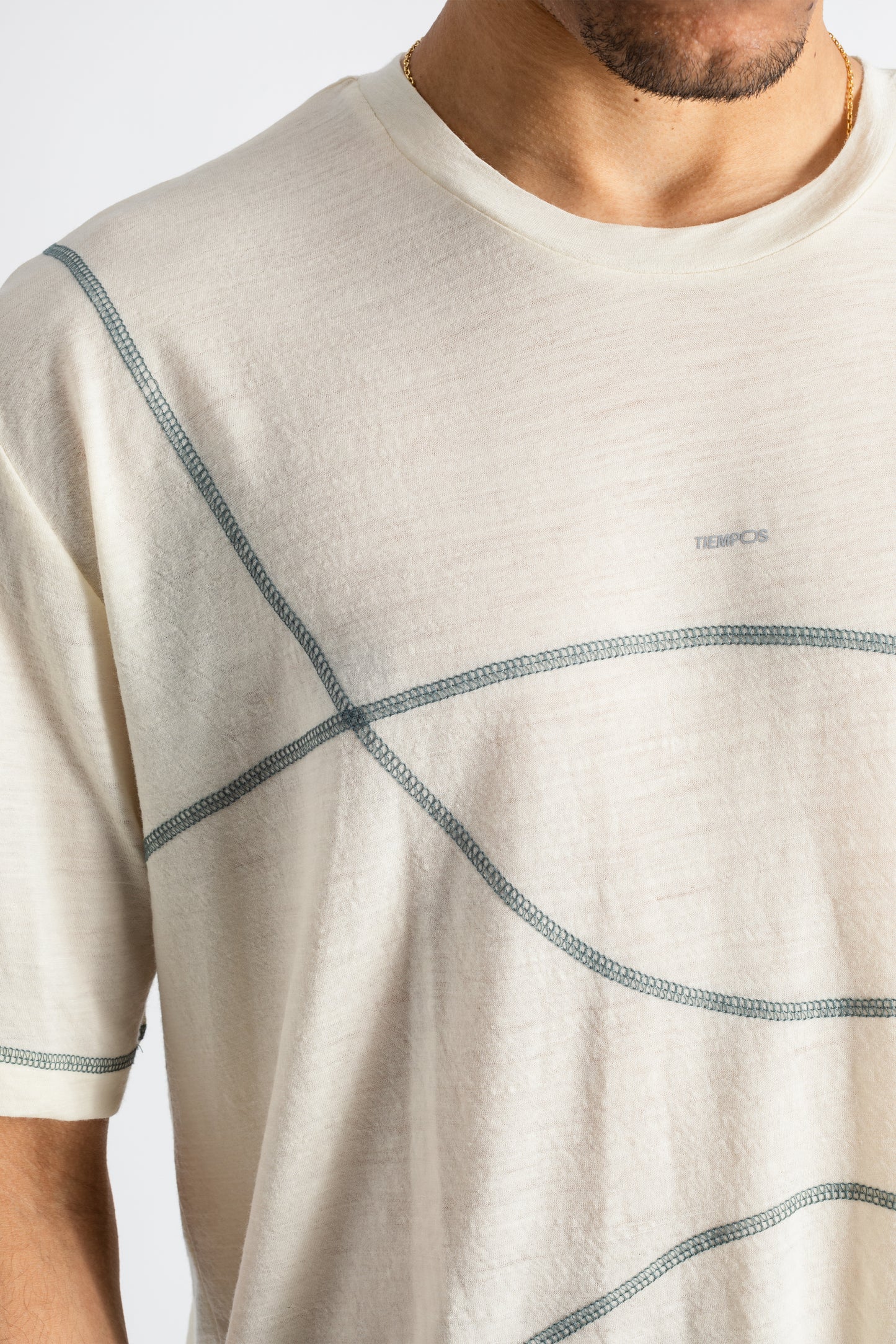 Merino Wool Spotted T-Shirt