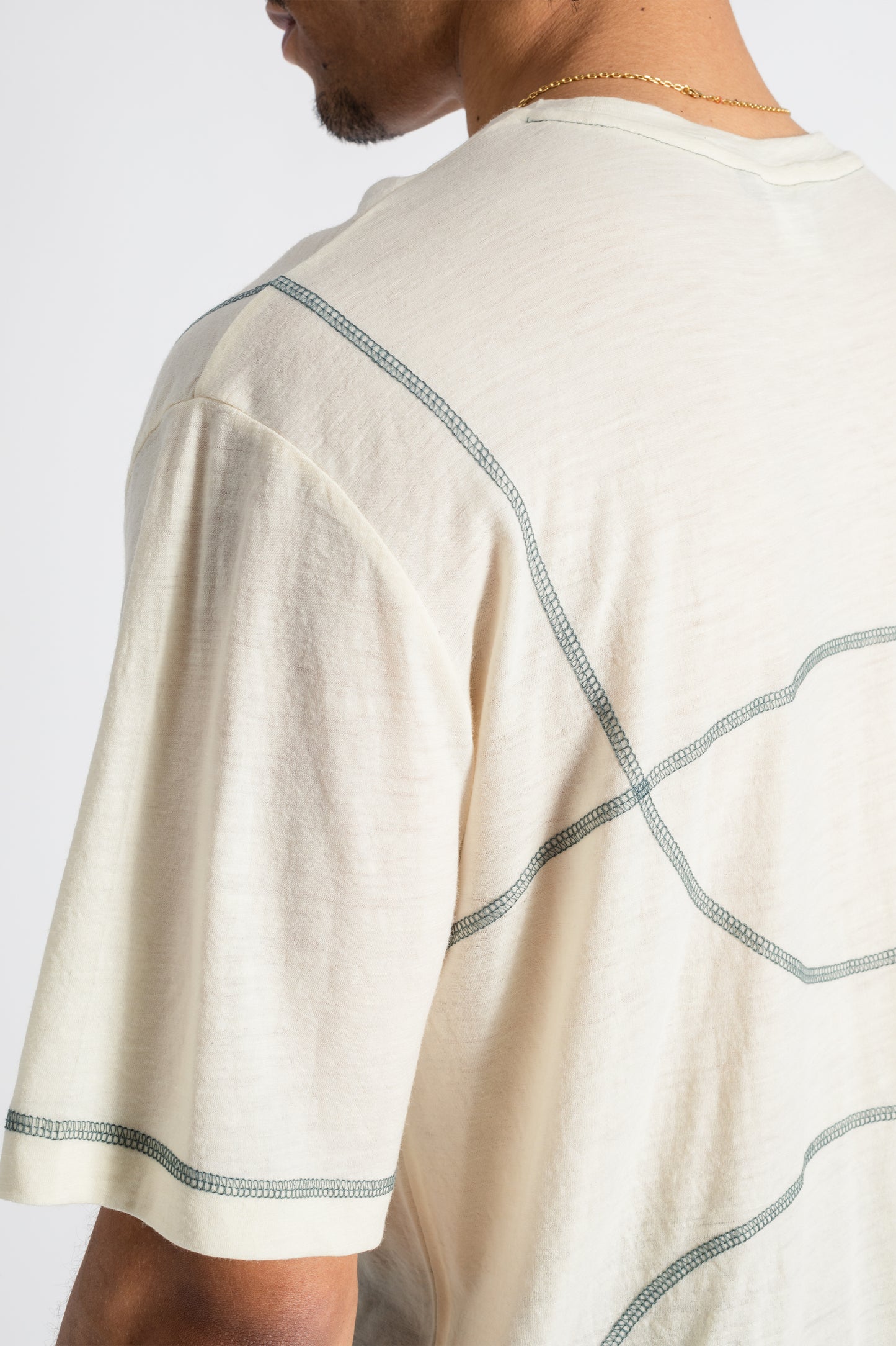 Merino Wool Spotted T-Shirt