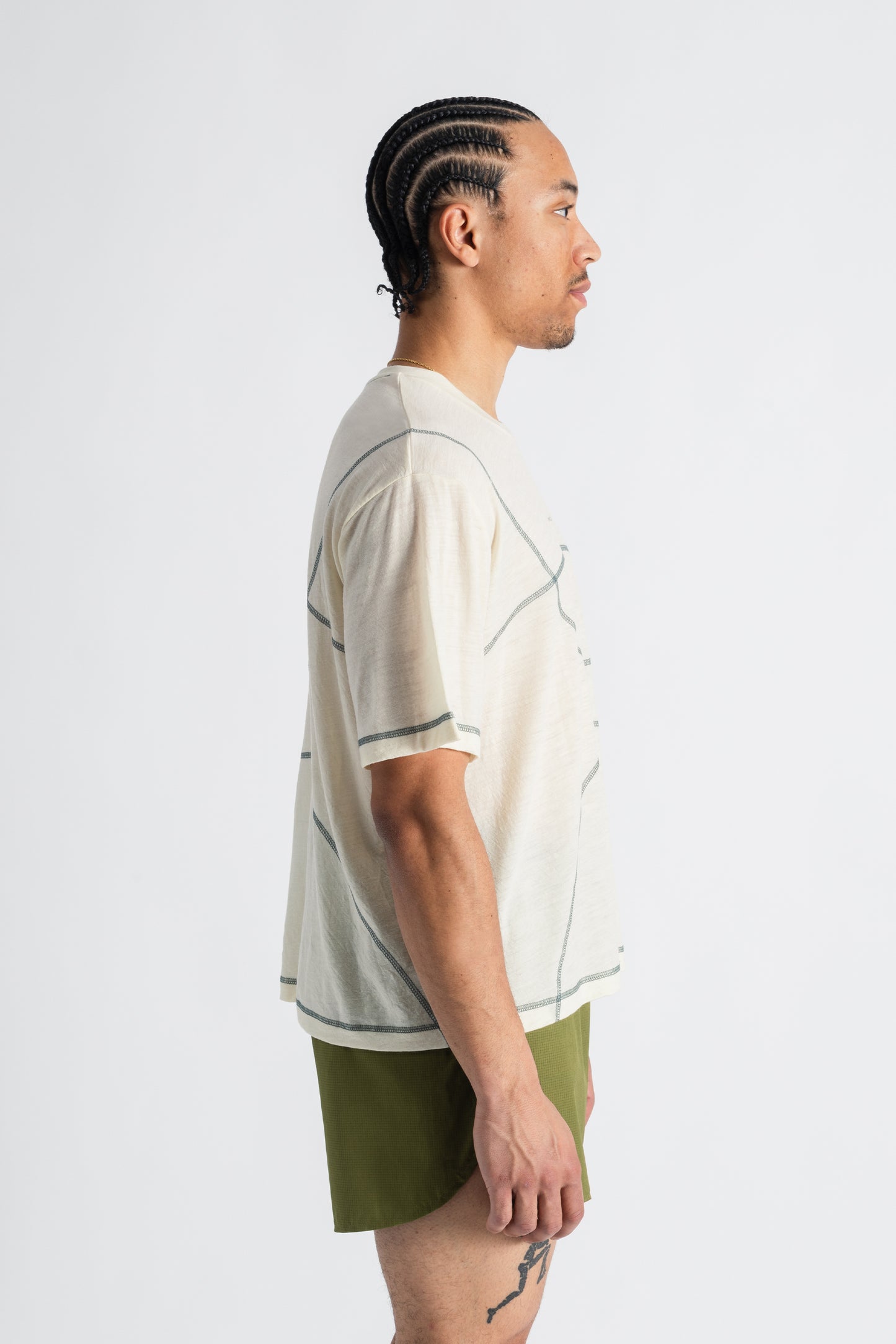 Merino Wool Spotted T-Shirt