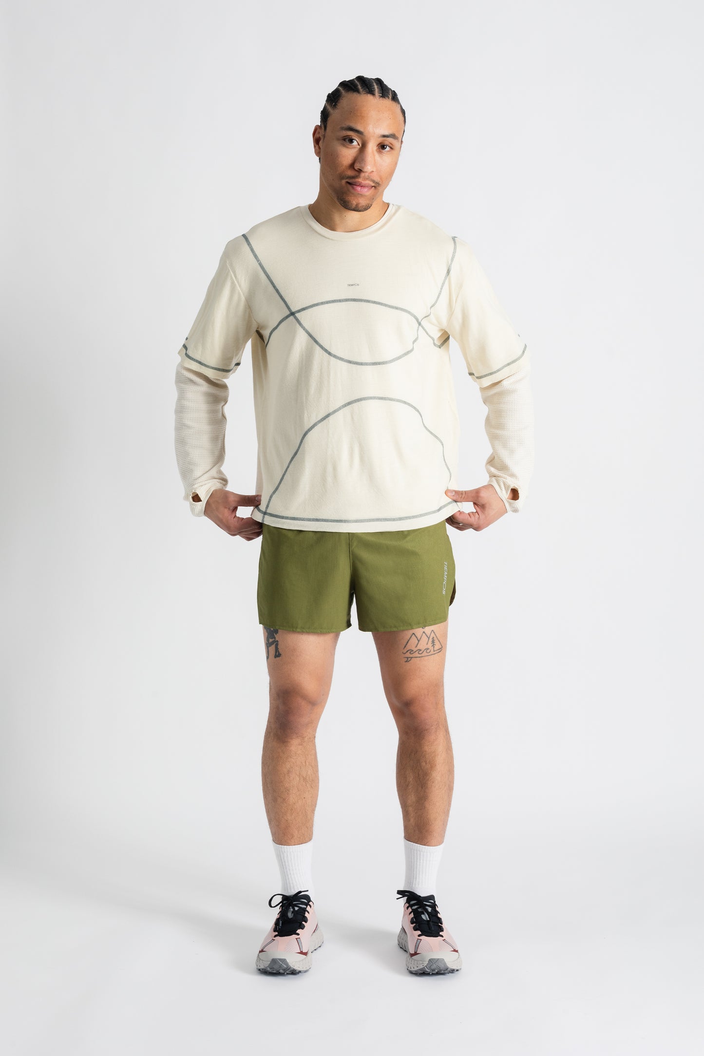 Merino Wool Spotted T-Shirt
