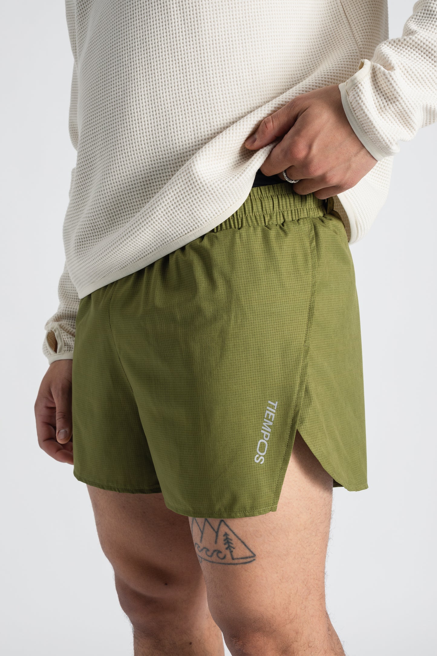 Micro Perforated 3" Shorts