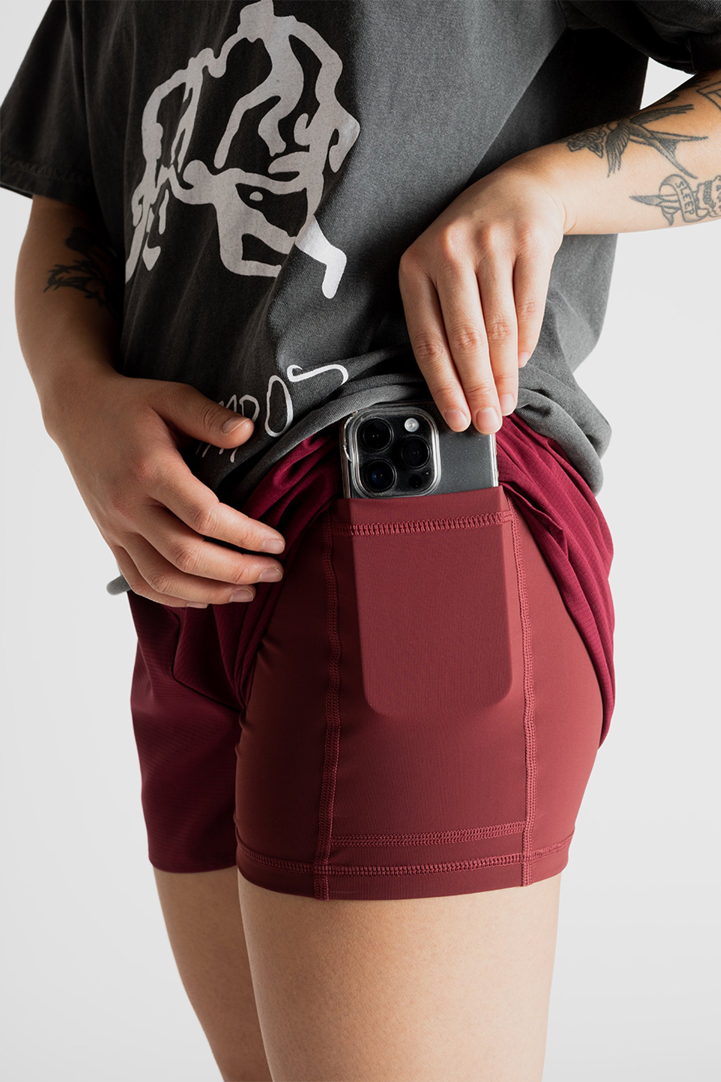 Micro Perforated 3" Liner Shorts