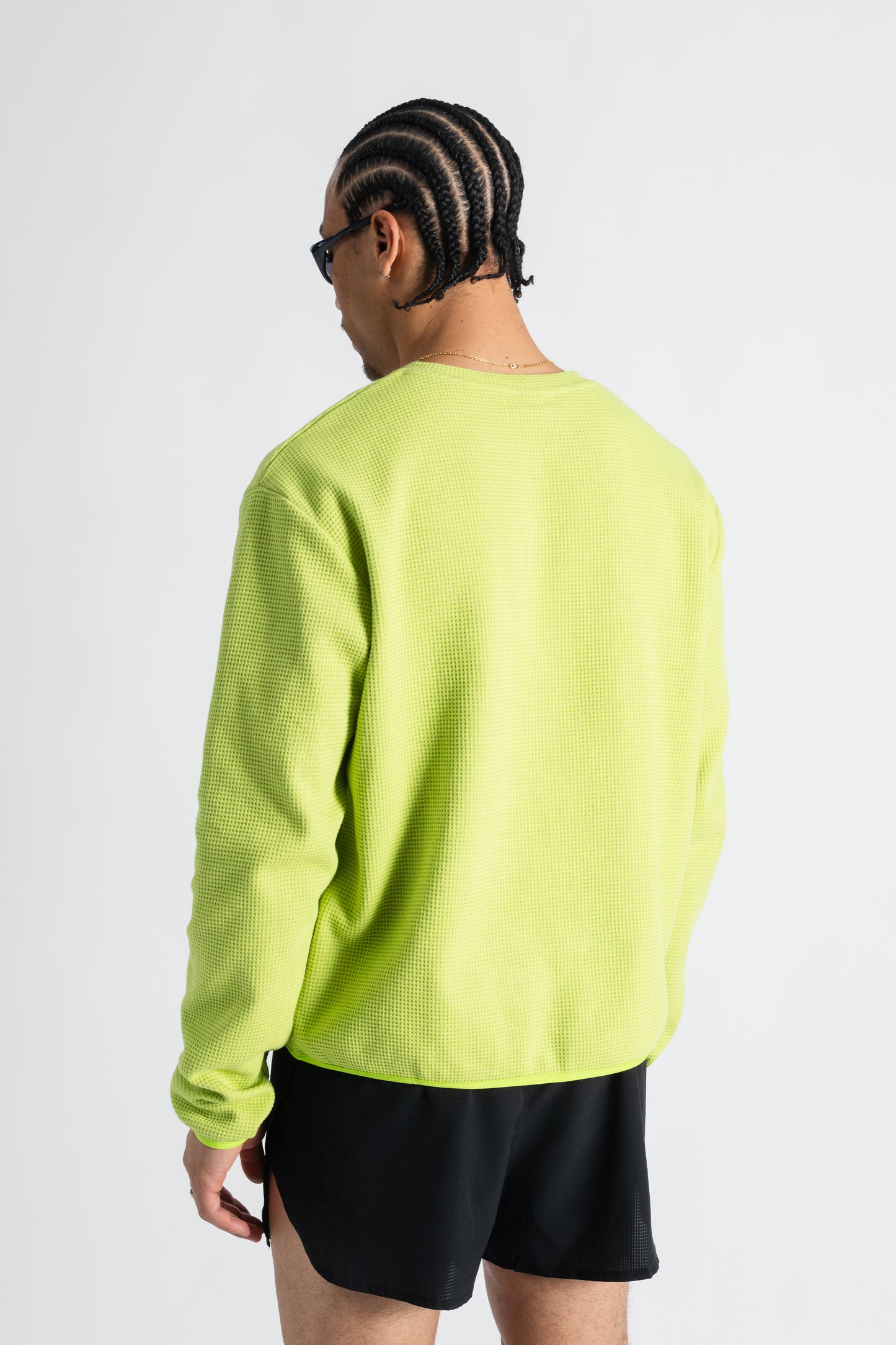 TIEMPOS™ Organic Cotton Waffle Long Sleeve