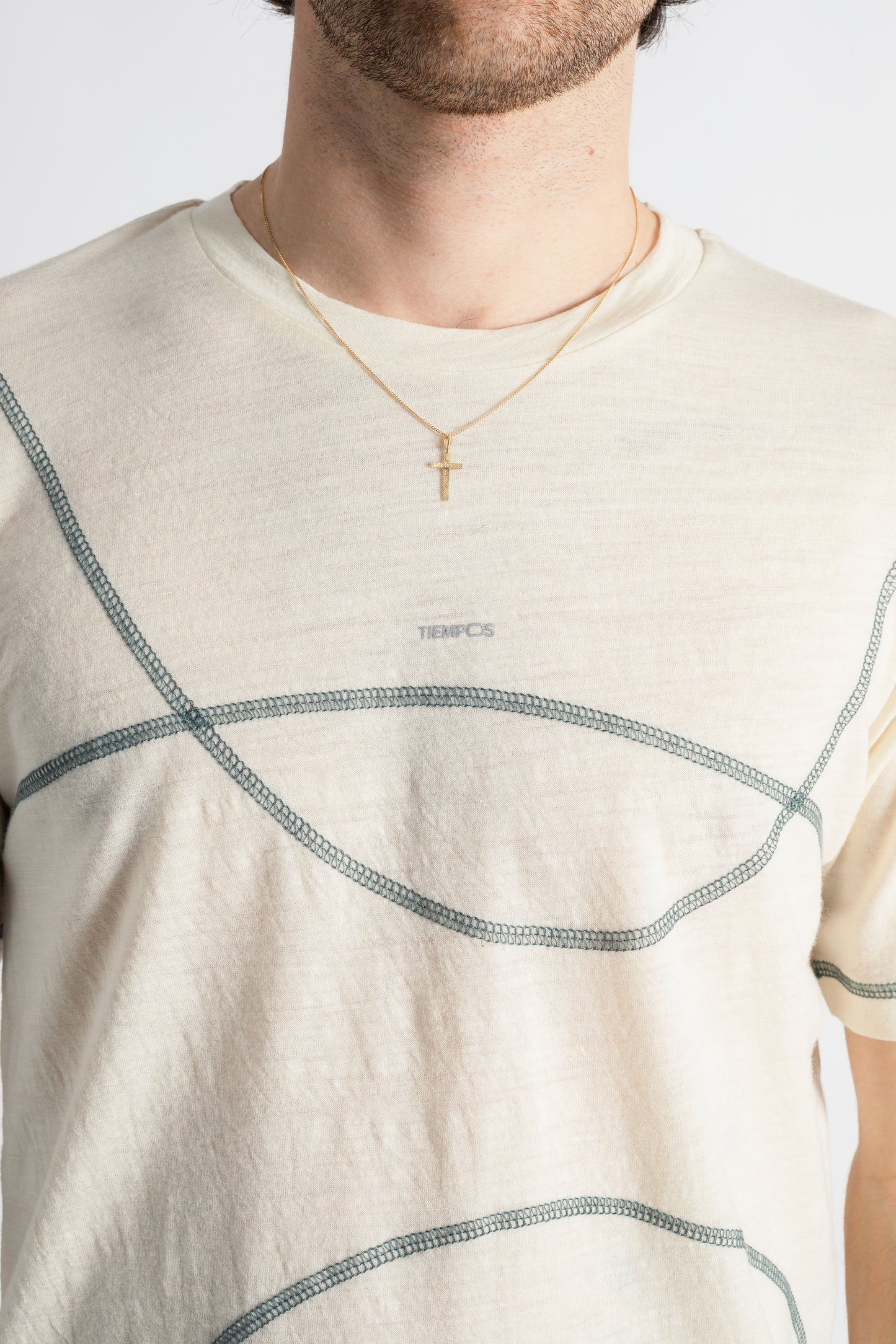 Merino Wool Spotted T-Shirt