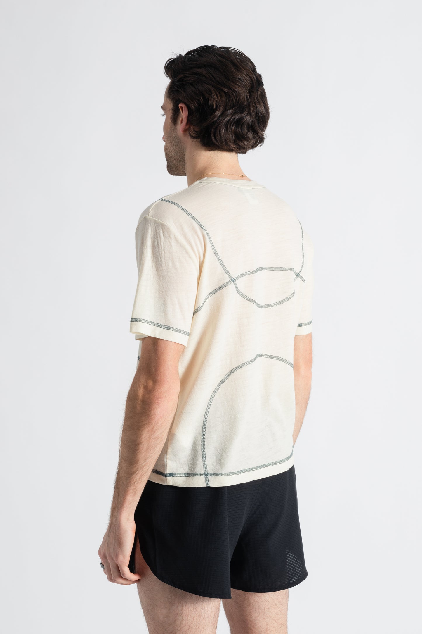 Merino Wool Spotted T-Shirt