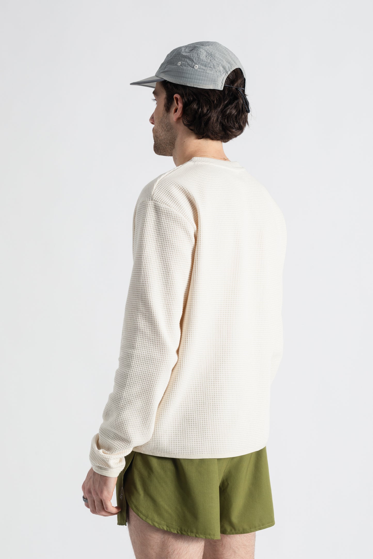 TIEMPOS™ Organic Cotton Waffle Long Sleeve