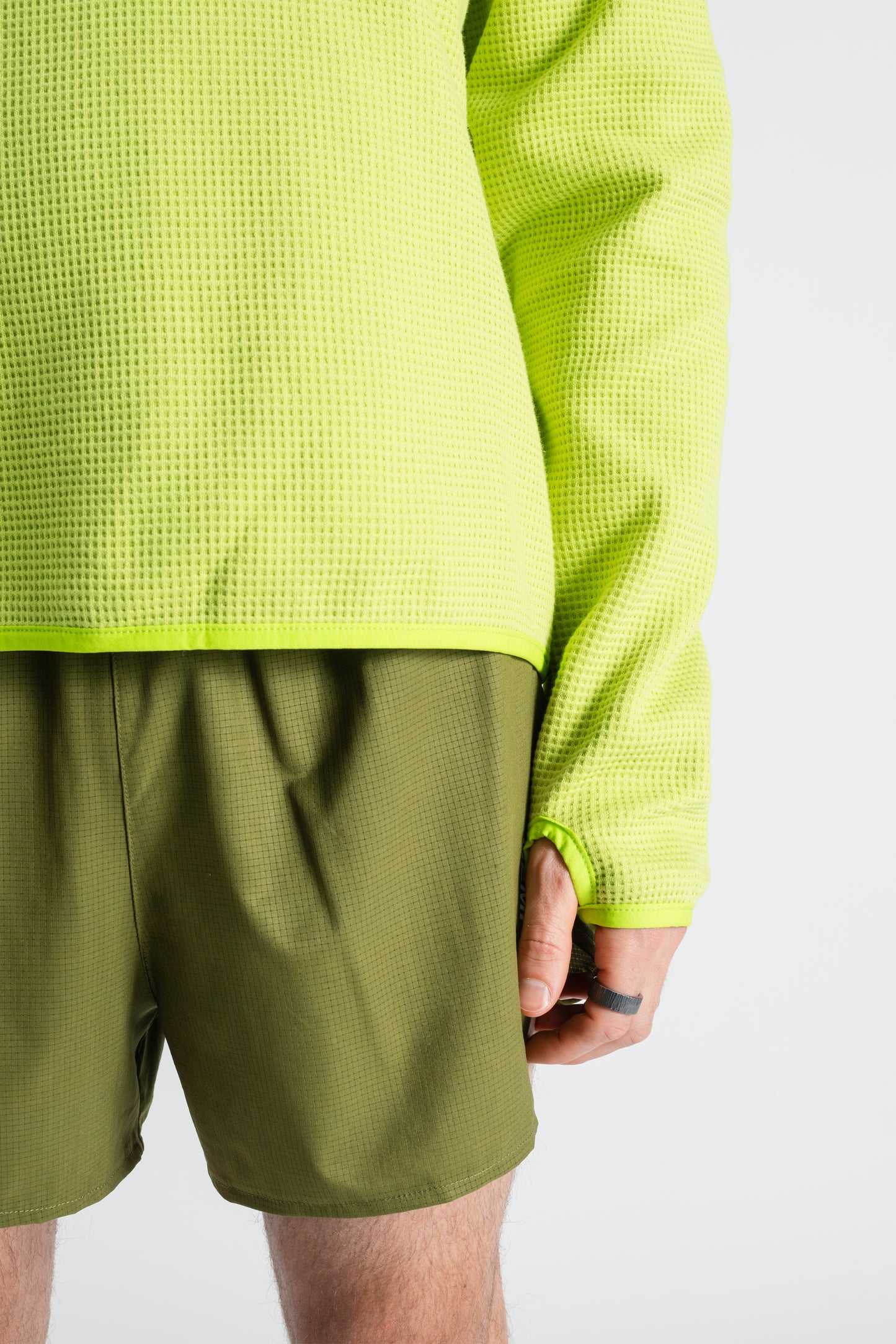 TIEMPOS™ Organic Cotton Waffle Long Sleeve
