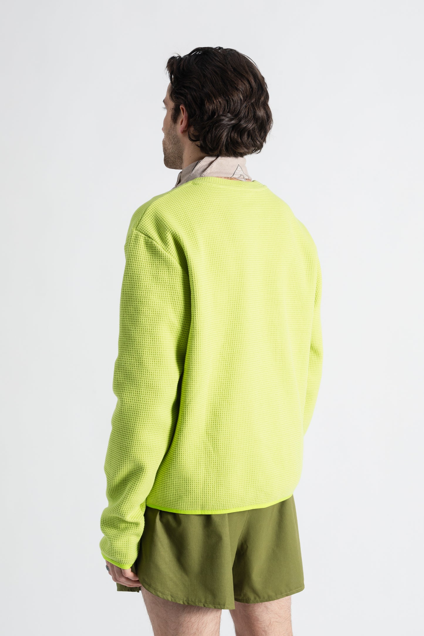 TIEMPOS™ Organic Cotton Waffle Long Sleeve