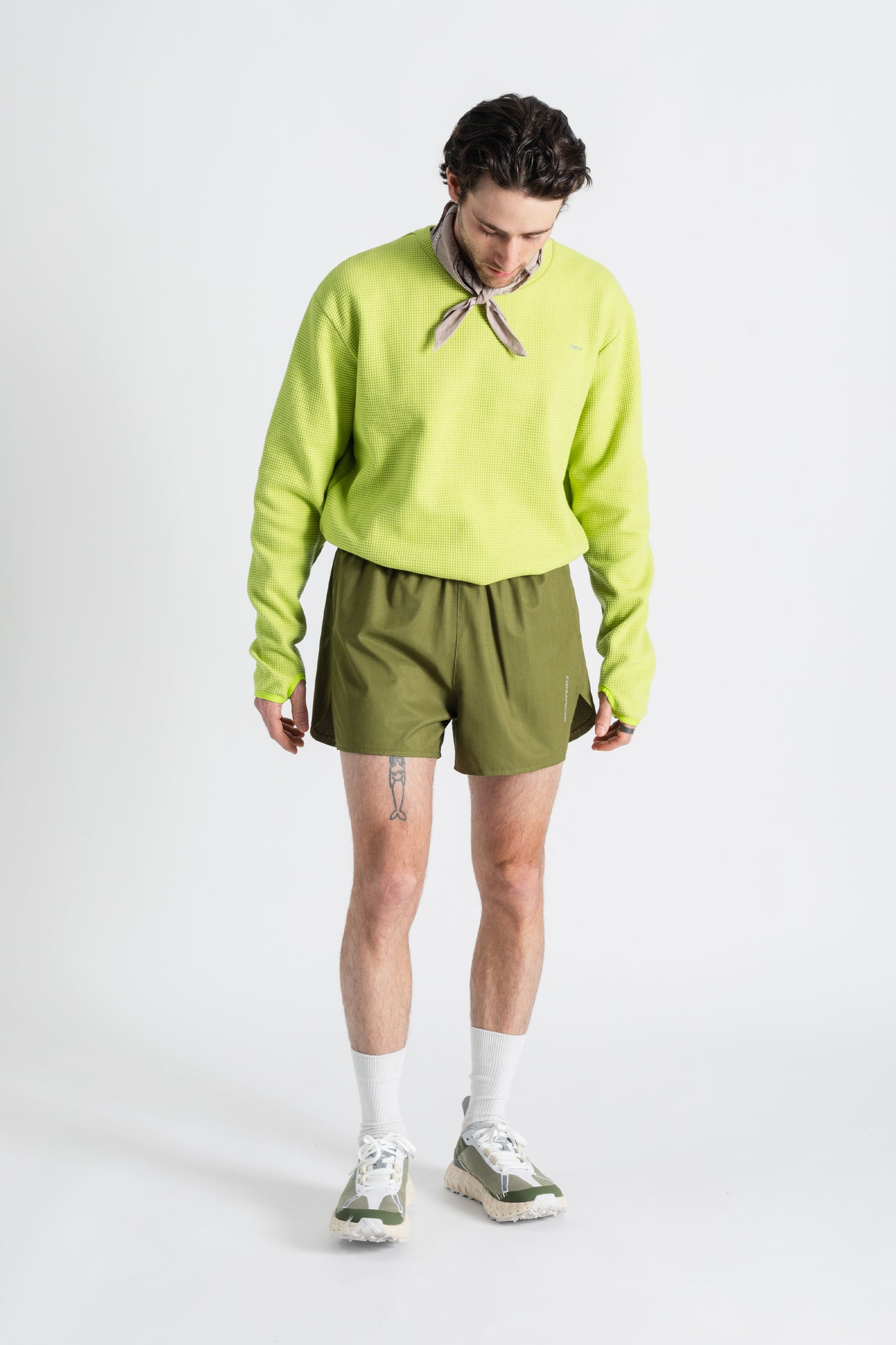 TIEMPOS™ Organic Cotton Waffle Long Sleeve