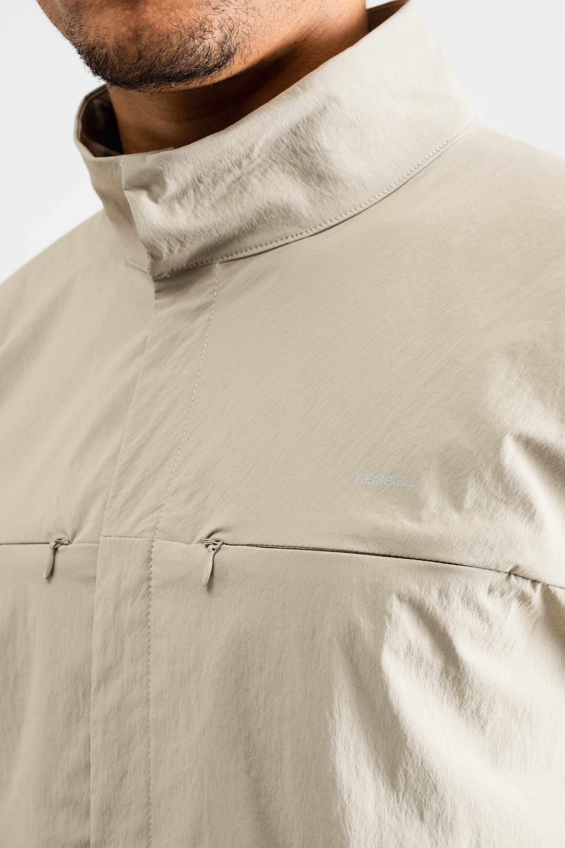 TIEMPOS Windbreaker Shirt