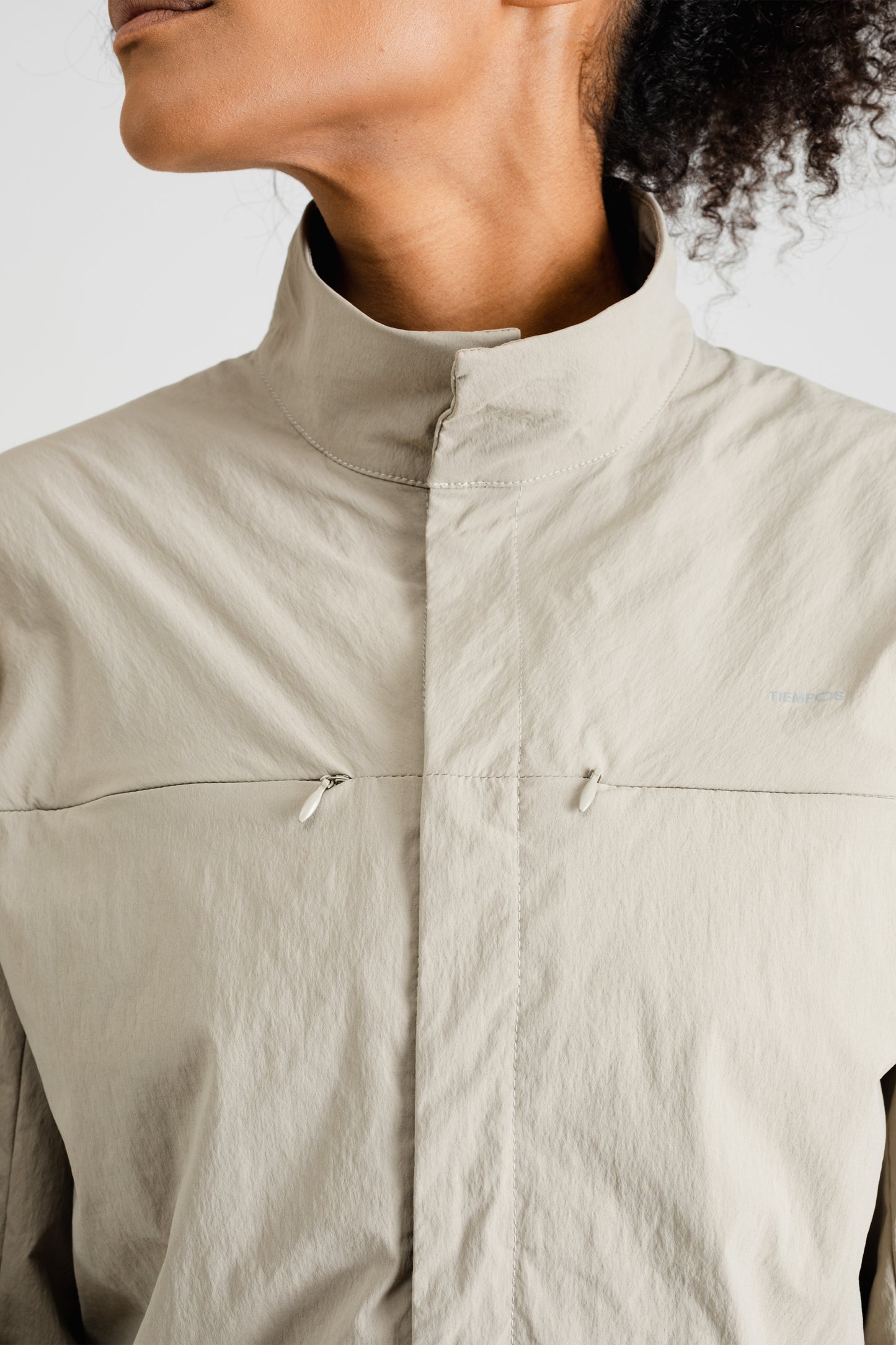 TIEMPOS Windbreaker Shirt