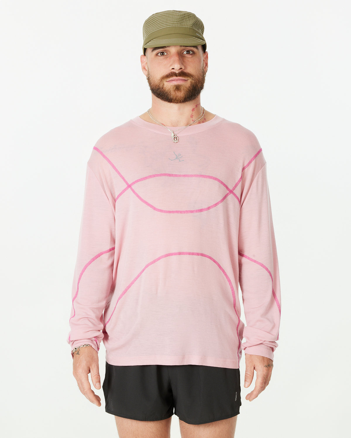 Merino Wool Spotted Long Sleeve