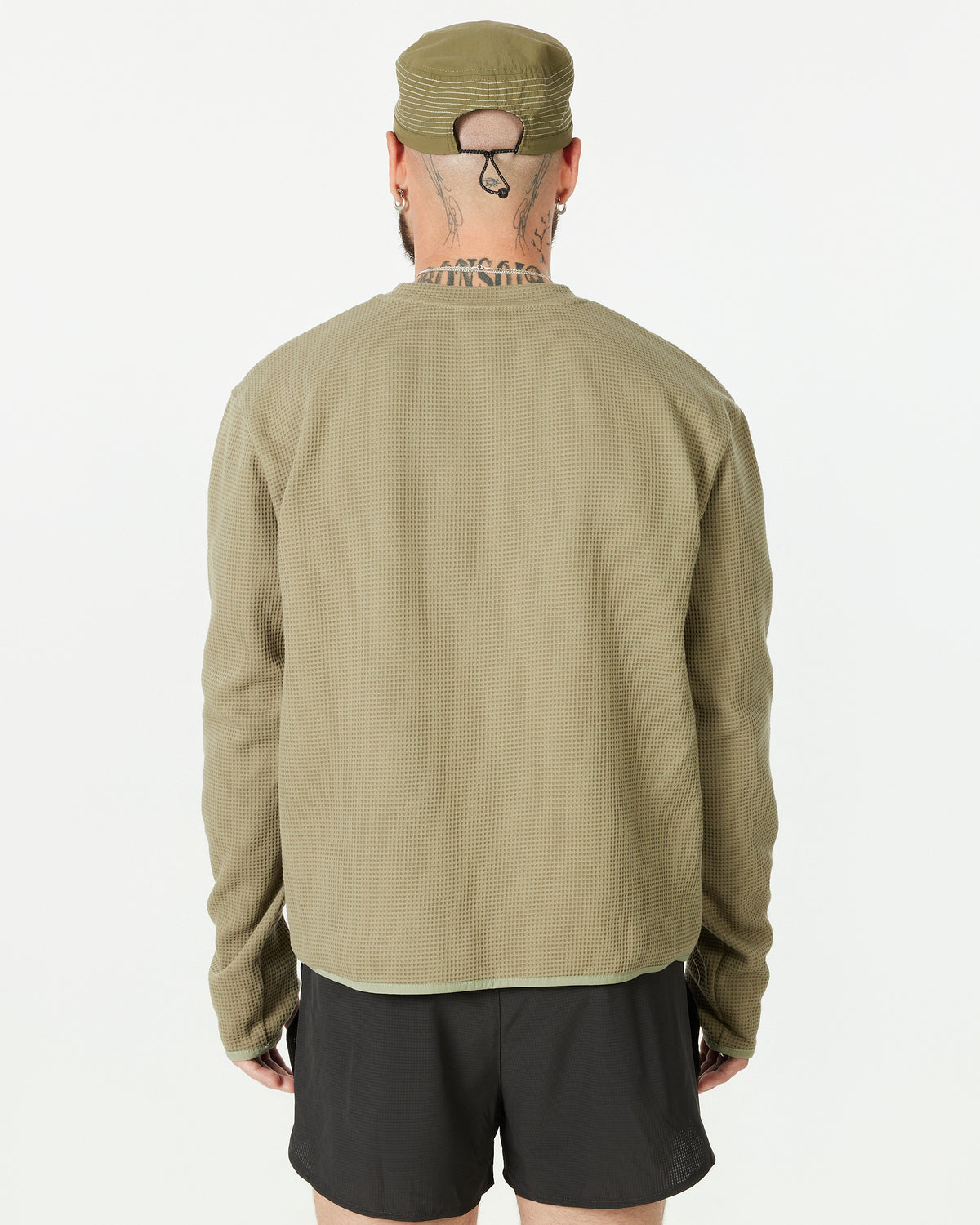 TIEMPOS™ Organic Cotton Waffle Long Sleeve