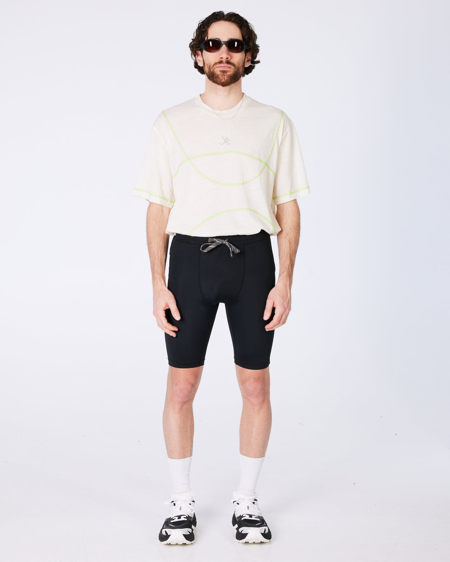 TIEMPOS™ 9" Half Tights