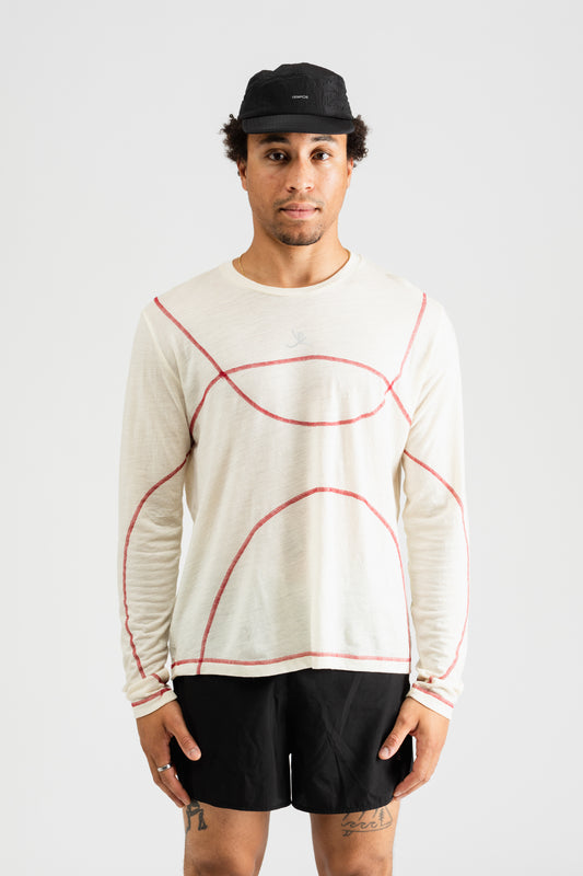 Merino Wool Spotted Long Sleeve