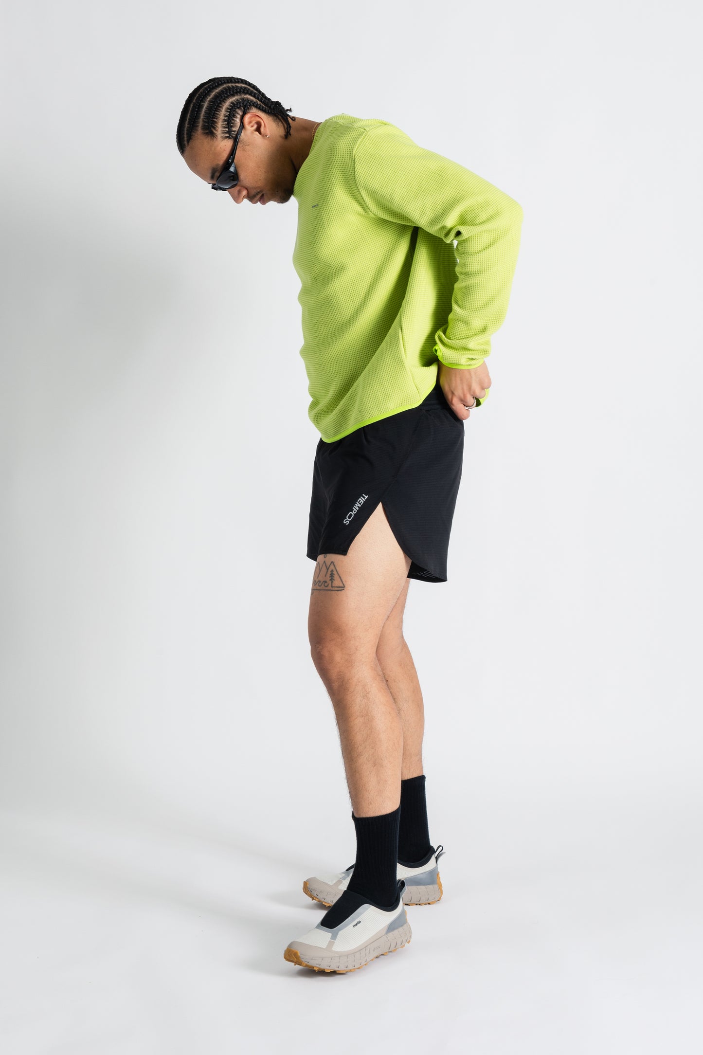 Micro Perforated 3" Shorts